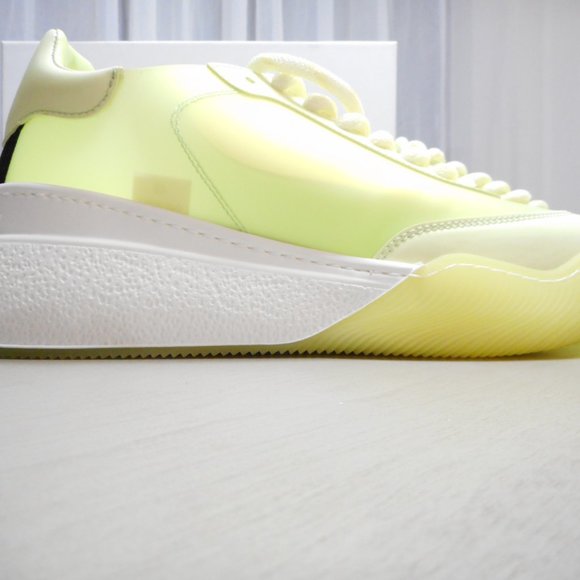 Stella McCartney Yellow Loop Sneaker  size  10B - Picture 7 of 12